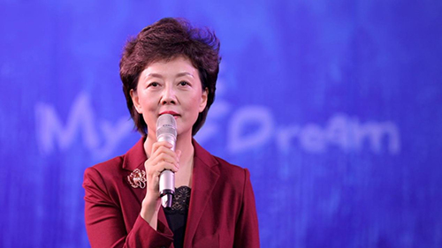 圖為北京東城特殊教育學(xué)校校長(zhǎng)周曄講述特教故事